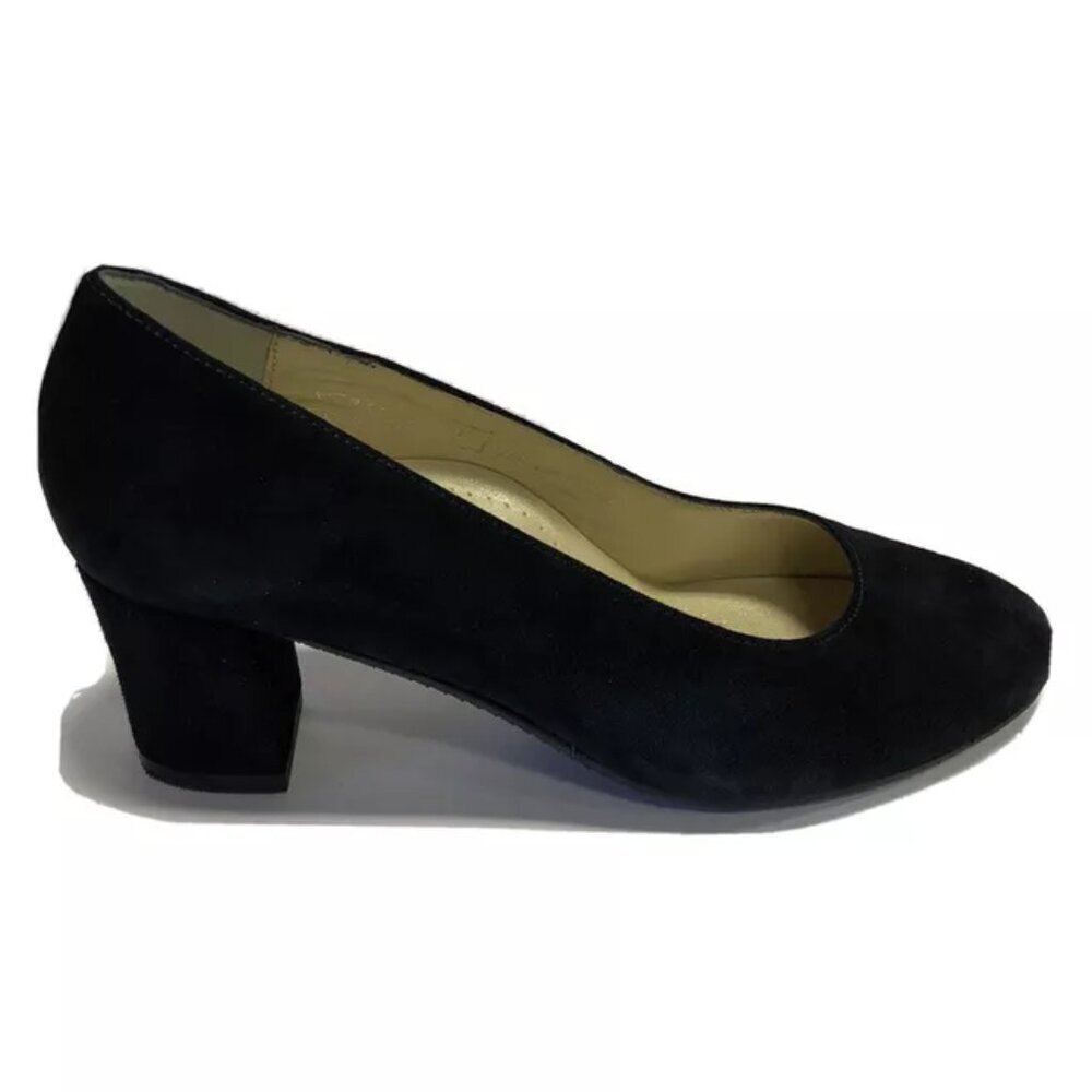 Eric Michael Women's Abby, Block Heel Pumps Black, Size EU39 US8.5-9 M